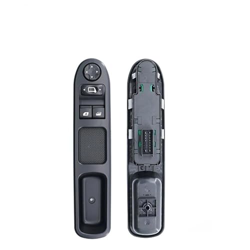Auto Fensterschalter Links Rechts Antriebsseite Elektrischer Spiegel Fensterheber Schalter Regler 6554.QC Für Citroen C3 Für Picasso 2007-2014 RHD(6554.QC-L) von ZSHYTWE