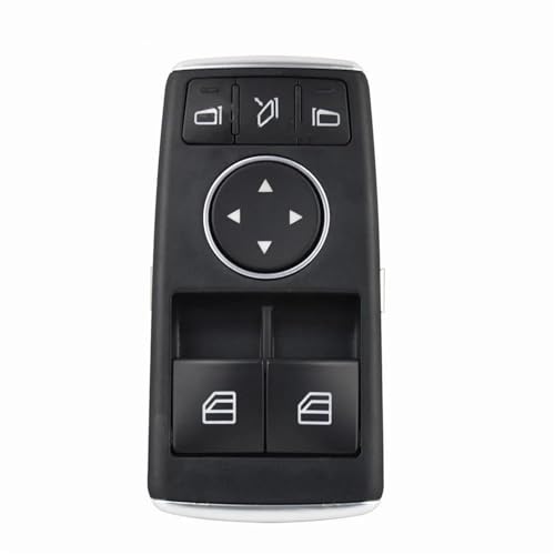 Auto Fensterschalter Vorne Power Fenster Spiegel Heber Schalter Für Mercedes Für Benz R231 Sl C204 C250, C350, C63 Für AMG A1729056800 A1729056900(With Fold Button) von ZSHYTWE