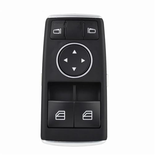Auto Fensterschalter Vorne Power Fenster Spiegel Heber Schalter Für Mercedes Für Benz R231 Sl C204 C250, C350, C63 Für AMG A1729056800 A1729056900(Without Fold Button) von ZSHYTWE
