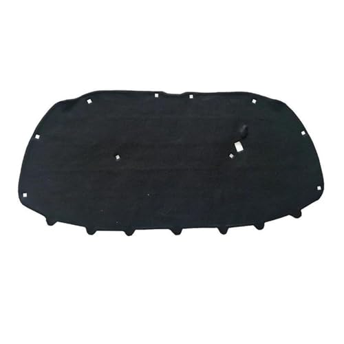 Für VW Für POLO 2011-2019 Fronthaube Motorschalldämmungspad Baumwolle Schalldichte Abdeckung Wärmedämmungspadmatte Schallschutzmatte(Schwarz) von ZSHYTWE