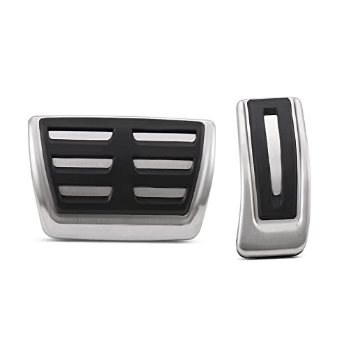 Pedalkappen Abdeckung Für SEAT Für Ibiza Mk5 2017 2018 2019 2020 2021 2022 2023 Zubehör Gas Bremse Restfoot Kein Bohren Pedal Abdeckung Auto Auto Pedale(2 PCs) von ZSHYTWE