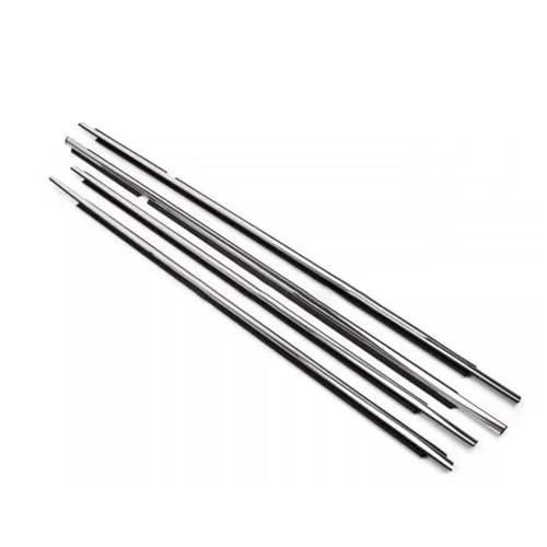 Rahmenschutz 4PCS Auto Äußere Tür Fenster Gummi Dichtungs Dicht Streifen Für Lexus LX570 2008-2015 2016 2017 2018 2019 2020 2021(Chrome) von ZSHYTWE