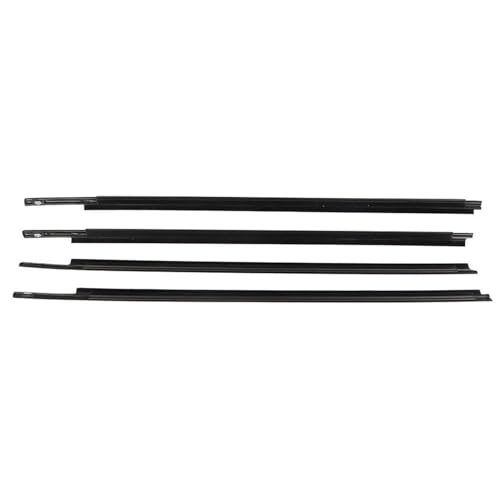 Rahmenschutz 4PCS Auto Äußere Tür Fenster Gummi Dichtungs Wasserdichte Druck Dicht Streifen Für Toyota Für Sequoia 2008-2016 von ZSHYTWE