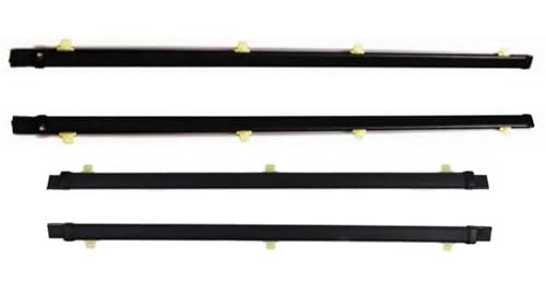 Rahmenschutz 68210-89106 Für Toyota Für Hilux 1989-1995 Pickup 4 Stück Schwarz Außenfenster Gummi Glas Äußere Laminat Dichtungsstreifen von ZSHYTWE