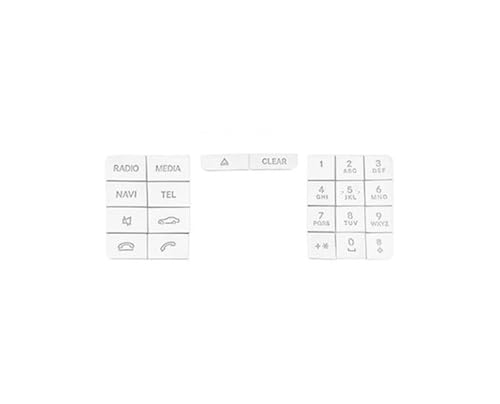 ZSHYTWE Auto Interieur Mittelkonsole CD Multimedia Tasten Aufkleber Trim Für Mercedes Für Benz GLA X156 Für CLA C117 AB Klasse W176 W246 Interieur Zubehör von ZSHYTWE