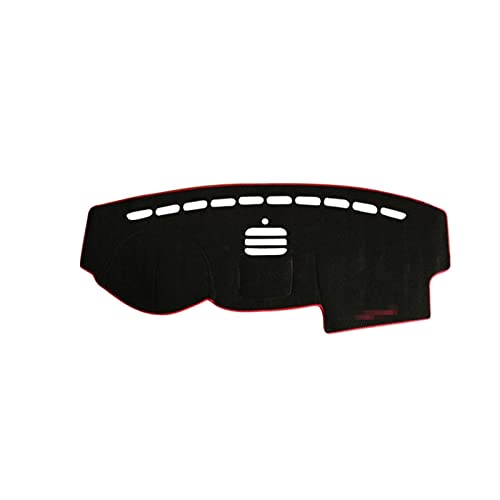 ZSHYTWE Auto- Vermeiden Lichtauflage Für Captiva C100 C140 2006-2019 Instrumentenplattform Schreibtischabdeckung Matte Teppiche Armaturenbrett-Abdeckungs(Red Side) von ZSHYTWE