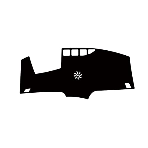 ZSHYTWE Auto- Vermeiden Lichtpolster Für VW Für ID.3 2021-2022 Instrumentenplattform Schreibtischabdeckung Matte Teppiche Schutzpolster Armaturenbrett-Abdeckungs(Leather Velvet,with HUD) von ZSHYTWE