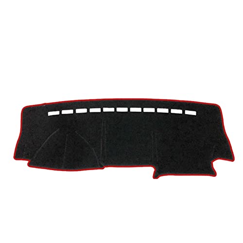 ZSHYTWE Dashboard Dash Mat Cover Interior Sunshade Carpet Pad Für Suzuki Für Jimny 1998~2018 2008 2009 2010 2011 2012 Armaturenbrett-Abdeckungs(Red Side,Polyester) von ZSHYTWE