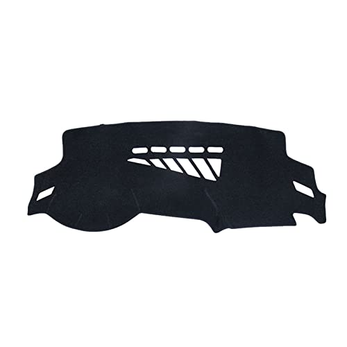 ZSHYTWE Dashboard Rug Dash Mat Cover Protective Für A5 B8 2007~2016 Vermeiden Sie Leichten Teppich 8T 2009 S5 Armaturenbrett-Abdeckungs(Black Side,Polyester) von ZSHYTWE