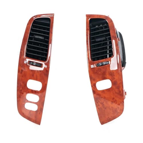 ZSHYTWE Düsen Klimaanlage 1 Paar Innen Air Vent Outlet Dashboard Panel Für Toyota Für Land Für Cruiser 100 LC100 FJ100 Ujz100 1997-2006 2007 Luftauslassblende(Braun) von ZSHYTWE
