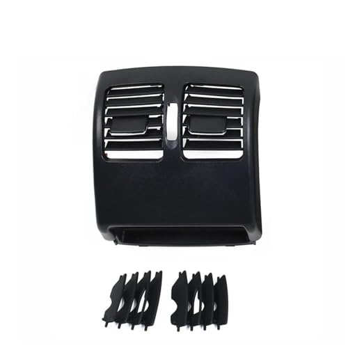 ZSHYTWE Düsen Klimaanlage 2048300354 Für Mercedes Für Benz W204 C W207 E Klasse C180 C200 C220 Hinten Conditioner Air Vent Grille Panel Abdeckung Luftauslassblende(Standard Black) von ZSHYTWE