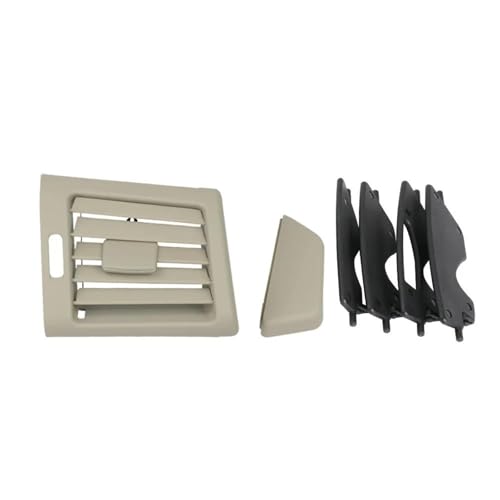 ZSHYTWE Düsen Klimaanlage 2518300254 Für Mercedes Für Benz W251 R Klasse 2007-2016 2017 LHD Vordere Reihe Klimaanlage Vent Grill Outlet Panel Luftauslassblende(Beige) von ZSHYTWE
