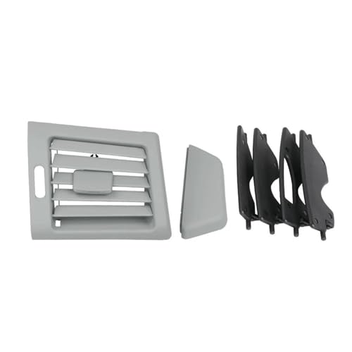 ZSHYTWE Düsen Klimaanlage 2518300254 Für Mercedes Für Benz W251 R Klasse 2007-2016 2017 LHD Vordere Reihe Klimaanlage Vent Grill Outlet Panel Luftauslassblende(Grey) von ZSHYTWE