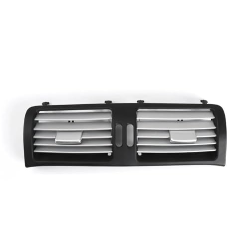 ZSHYTWE Düsen Klimaanlage 2518300554 Für Mercedes Für Benz W251 R Klasse 2006-2017 Vorne Mitte Klimaanlage Vent Grill Outlet Panel Luftauslassblende(Black Silver) von ZSHYTWE