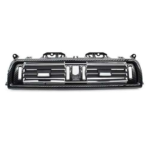 ZSHYTWE Düsen Klimaanlage 64229166891 Für 5 Series F10 F11 520i 525i Vordere Reihe Wind Zentrum Klimaanlage Vent Grill Outlet Panel Luftauslassblende(Kohlenstoff-Look) von ZSHYTWE