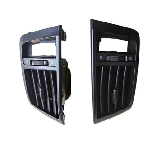 ZSHYTWE Düsen Klimaanlage Für Toyota Für Land Für Cruiser LC200 2008-2015 1 Paar Auto Mittelzentrum Armaturenbrett Klimaanlage Auslass A/C Air Vent Grille Luftauslassblende(Schwarz) von ZSHYTWE