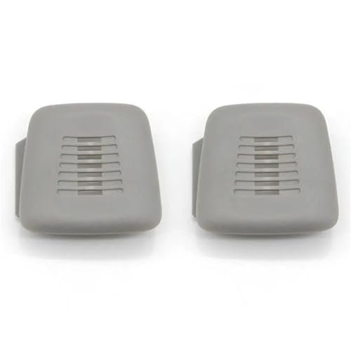 ZSHYTWE Düsen Klimaanlage Innen Auto Dach Mikrofon Mic Trim Abdeckung 51447212595 Für F20 F22 F30 F32 F07 F10 F15 F16 F25 F49 G30 G01 G05 Luftauslassblende(Gray 2pcs) von ZSHYTWE