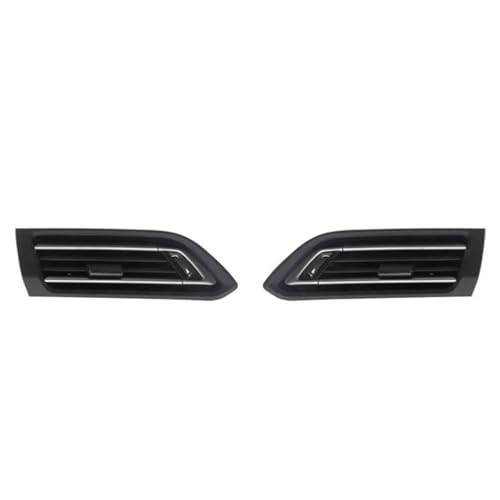 ZSHYTWE Düsen Klimaanlage Schwarzes Front-Armaturenbrett-Lüftungsgitter Für Autoklimaanlagen 96778766ZD 96782700ZD Für Peugeot 308 (T9) 308S Luftauslassblende(Left Right) von ZSHYTWE
