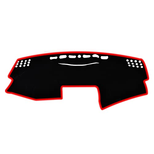 ZSHYTWE Für Für Camry 2007 2008 2009 2010 2011 Auto Abdeckung Dash Mat Dash Pad Board Cover Pad Teppich Armaturenbrett-Abdeckungs(Rot) von ZSHYTWE