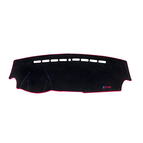 ZSHYTWE Für MG HS 2018 2019 2020 2021 Auto Abdeckung Matte Sonnenschutz Pad Teppiche Anti-UV-Schutz Armaturenbrett-Abdeckungs(Red Side) von ZSHYTWE