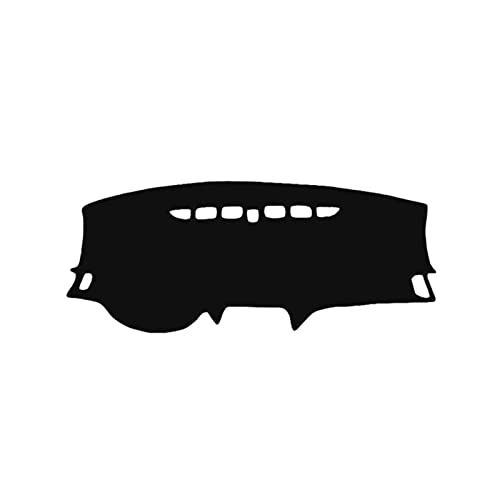ZSHYTWE Für Onix 2020 2021 2022 Armaturenbrettabdeckung Armaturenbrettmatte Teppich Pad Sonnenschirm Teppichkissen Armaturenbrett-Abdeckungs(Polyester All Black) von ZSHYTWE