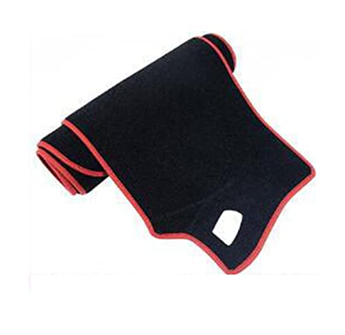 ZSHYTWE Für Onix 2020 2021 2022 Armaturenbrettabdeckung Armaturenbrettmatte Teppich Pad Sonnenschirm Teppichkissen Armaturenbrett-Abdeckungs(Polyester Red Edge) von ZSHYTWE