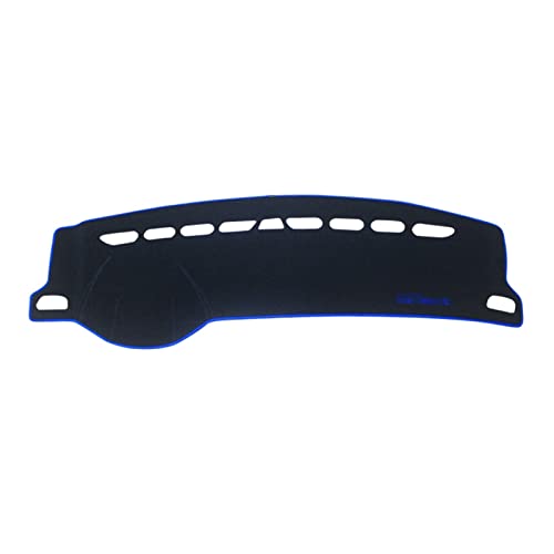 ZSHYTWE Für Skoda Für Octavia A7 MK3 5E3 5E5 2015-2020 Auto Abdeckung Matte Instrumententafel Teppiche Schutz Sonnenschutz Pad Armaturenbrett-Abdeckungs(Blue Side) von ZSHYTWE
