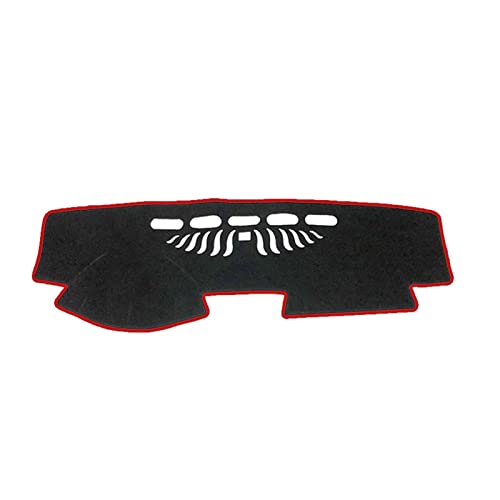 ZSHYTWE Für VW Für Passat CC 2008~2017 2009 2010 2012 2016 Auto Dashboard Abdeckung Matte Vermeiden Teppich Armaturenbrett-Abdeckungs(Red Side,Polyester) von ZSHYTWE