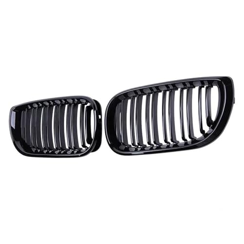 ZSHYTWE Kühler Front Rippen Grill Für 3er E46 4-Türer 2002-2005 Auto-Frontnierengrill Schwarz Glänzender Kühlergrill Doppellamellen-Haube Renngrills ZSHYTWE Kühler Front Rippen Grill Für 3er E46 4-Türer 2002-2005 Auto-Frontnierengrill Schwarz Glänzender Kühlergrill Doppellamellen-Haube Renngrills von ZSHYTWE