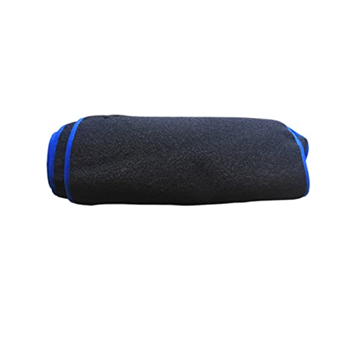 ZSHYTWE LHD Autoinnenarmaturenbrettabdeckung Dash Mat Carpet Cape Kissen Für CR-V CRV 2002 2003 2004 2005 2006 Limousine Armaturenbrett-Abdeckungs(Blue Side) von ZSHYTWE