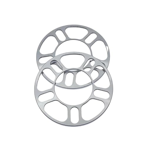 ZSHYTWE Spurplatten Universal-Radnabenadapter, Menge (2), 5 Mm, Für Die Meisten 5-Loch-Räder, Lochkreis 100 Bis 120,65, Bolzenmuster 5 X 100, 5 X 108, 5 X 114,3 Verbreiterte Spurverbreiterung von ZSHYTWE