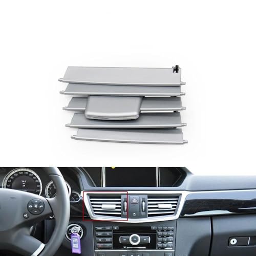 ZSKSJHSJ Auto A/C Entlüftung Auto Front Dashboard Links Rechts Mitte Air Vent Grille Für Mercedes Für Benz E Klasse W212 E350 E550 2009 2010 2011 2012 Lüftungsgitter Klimaanlage Vorne(Middle Left) von ZSKSJHSJ