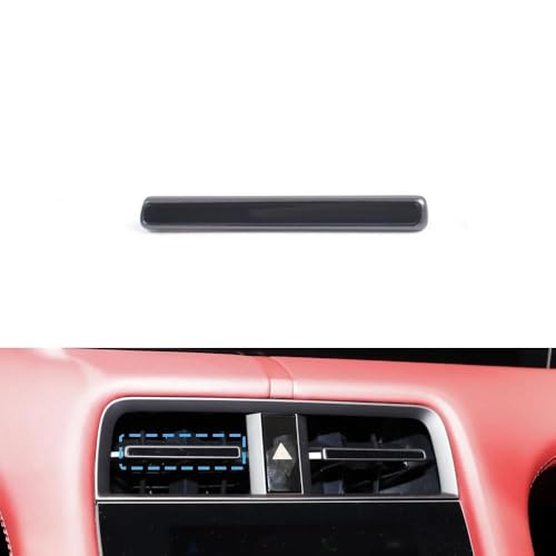 ZSKSJHSJ Auto A/C Entlüftung Auto Front Klimaanlage Mittleren AC Vent Grille Center Air Vent Trim Streifen Ersatz Für Taycan 9J1 2019 2020-2025 Lüftungsgitter Klimaanlage Vorne(Middle Left) von ZSKSJHSJ
