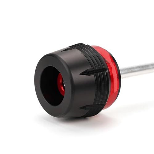 ZSKSJHSJ Crash Slider Protector Für Kawasaki Für NINJA650 Für Ninja 650 2017-2023 2022 Motorrad Zubehör Vorderachse Rad Gabel Sliders Crash Protector Motorrad Rahmenschieber(Rot) von ZSKSJHSJ