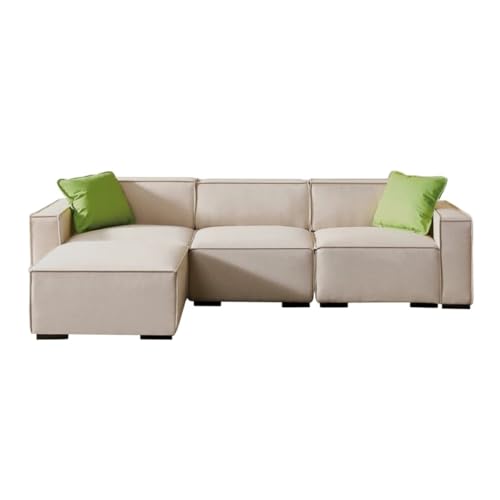 ZSLKDL Modulares Sofa L-Form mit umwandelbarer Ottomane Chaise von ZSLKDL