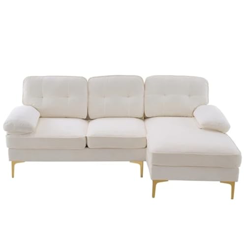 ZSLKDL Modulares Sofa mit drei Sitzplätzen, Beige, einfache Montage, bequem für Wohnzimmer, Wohnung ZSLKDL Modulares Sofa mit drei Sitzplätzen, Beige, einfache Montage, bequem für Wohnzimmer, Wohnung von ZSLKDL