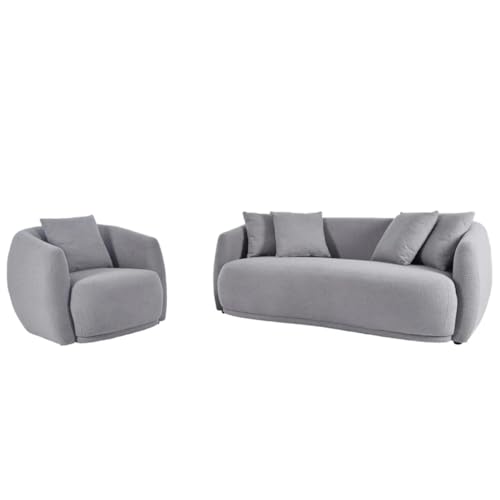 ZSLKDL Polstersofa-Set, Sessel für Wohnzimmer und Schlafzimmer, mit 5 Kissen von ZSLKDL