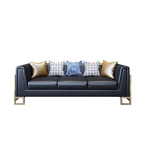 ZSLKDL Wohnzimmer-Sofa, 3-Sitzer, Lounge-Sofa, geeignet für Zuhause oder Büro, Ledersessel, Sessel, Möbel ZSLKDL Wohnzimmer-Sofa, 3-Sitzer, Lounge-Sofa, geeignet für Zuhause oder Büro, Ledersessel, Sessel, Möbel von ZSLKDL