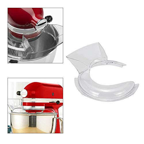 Gelten Kitchenaid Ausgießschutz Ersatz, Küchenhilfe Mischerabdeckung für Küchenhelfer 4,5-5QT Standmixer Stabil Anti-Spritzer Solide Spritzschutz von ZSLMX