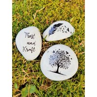 3Er-Set Gedenksteine Aus Beton Mit Schriftzug Grabschmuck Trauer Gedenken Vermissen Erinnerung 3Er-Set Gedenksteine Aus Beton Mit Schriftzug Grabschmuck Trauer Gedenken Vermissen Erinnerung von ZSOBDeko