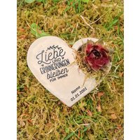 Personalisiertes Bepflanztes Herz Aus Beton Mit Schriftzug Grabschmuck Trauer Grabgesteck Grabherz Personalisiertes Bepflanztes Herz Aus Beton Mit Schriftzug Grabschmuck Trauer Grabgesteck Grabherz von ZSOBDeko