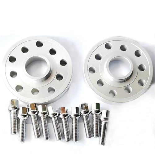 Spurverbreiterung Spurplatten 20mm Dicke Radadapter Nabendistanzstück für VW für Golf für Bora für Polo 5x100/5x112 CB: 57,1 mit Kugelradgewinde Schrauben 14X1,5 Radabstandshalter von ZSQWRFRG