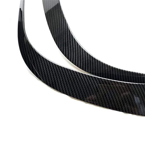 ZSQWRFRG Auto Front Stoßstange Wind Messer Umgebenden Trim Streifen Für Mercedes Für Benz GLE AMG 2020 Modifikation Dekoration Auto Frontstoßflosse Spoiler Canards(Kohlenstoff-Look) von ZSQWRFRG
