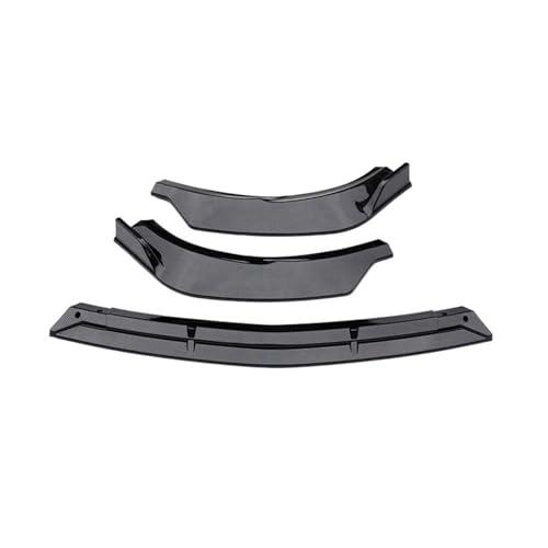 ZSQWRFRG Front Stoßstange Splitter Lip Diffusor Spoiler Rock Für Benz W118 Cla250 Cla200 Cla220 2021 Dekorative Streifen Schaufel Auto Frontstoßflosse Spoiler Canards(Kohlenstoff-Look) von ZSQWRFRG
