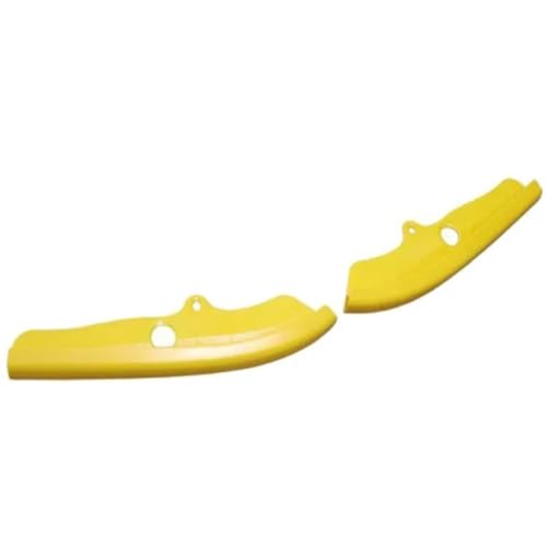 ZSQWRFRG Frontschürze Lip Schutz Abdeckung Für Dodge Für Challenger R/T SRT GT 2015-2020 Stoßstange Diffusor Spoiler Splitter Schutz Auto Frontstoßflosse Spoiler Canards(Gelb) von ZSQWRFRG