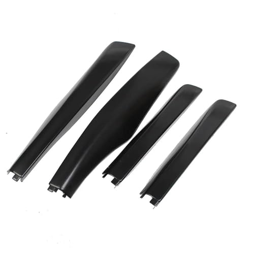 ZSQWRFRG Für Lexus Rx350 Rx400h Rx330 2003-2005 2006 2007 2008 2009 Schwarz Abs Dachträger Bar Schienenende Schutzabdeckung Shell 4 Stück Metall Gepäckträger von ZSQWRFRG