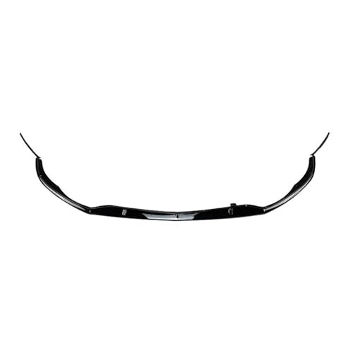 ZSQWRFRG Für Mercedes Für Benz C-klasse W205 C205 S205 C63 C63s Nur AMG 2015-2022 Auto Front Stoßstange Lip Diffusor Spoiler Splitter 5Pcs Auto Frontstoßflosse Spoiler Canards(Glänzend schwarz) von ZSQWRFRG
