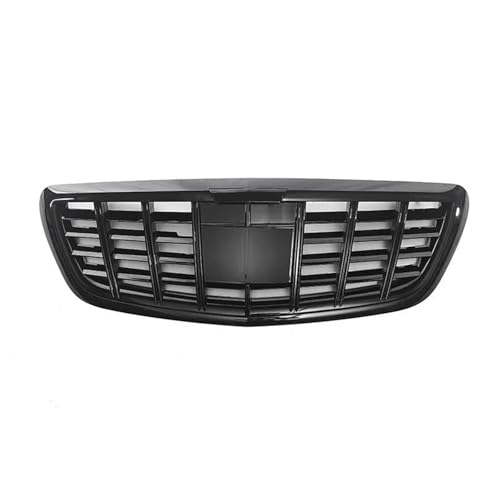 ZSQWRFRG Kühlergrill Dekoration Front Niere Kühlergrill Racing Grills Für IX3 2022-2023 Schwarz Doppel Lamellen Stil Auto Oberen Stoßfänger Haube Mesh Grid Body Kit(Schwarz) von ZSQWRFRG