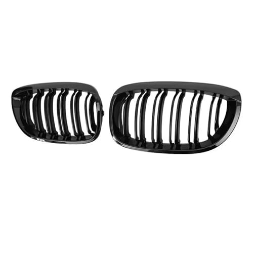 ZSQWRFRG Kühlergrill Dekoration Für E46 Coupe 2 Türer 2002-2005 Autogrill Front Nierenstoßstange Glanz Schwarz Renngrills Grill Autogitter von ZSQWRFRG