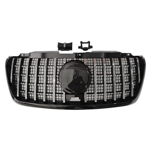 ZSQWRFRG Kühlergrill Dekoration Wabengrill Für Mercedes Für Benz Für Sprinter W907 2018 2019 2020 2021 2022 2023 Auto Kühlergrill Stoßstange ABS Grills von ZSQWRFRG